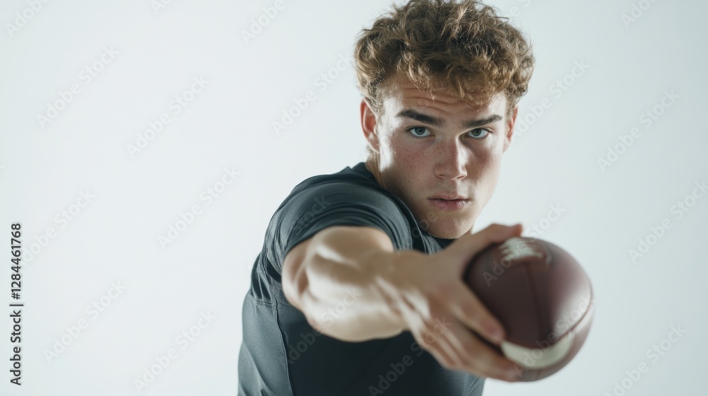 Quarterback training with focus on hand-eye coordination. Featuring precision and reaction time Quarterback training with focus on hand-eye coordination. Featuring precision and reaction time