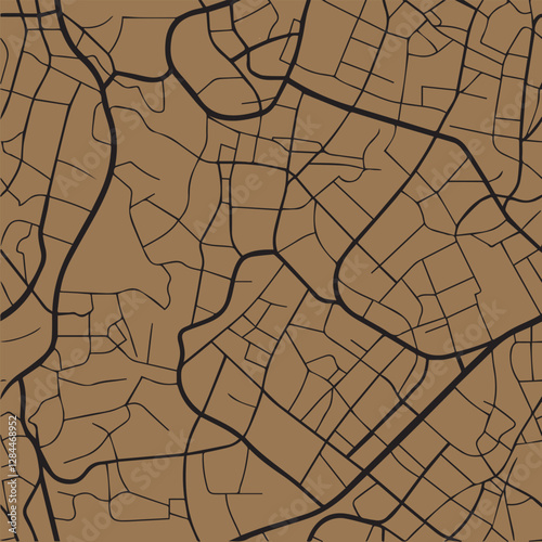 Illustration vector of Map Seamless Patterns overlay