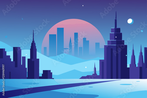 night city landscape