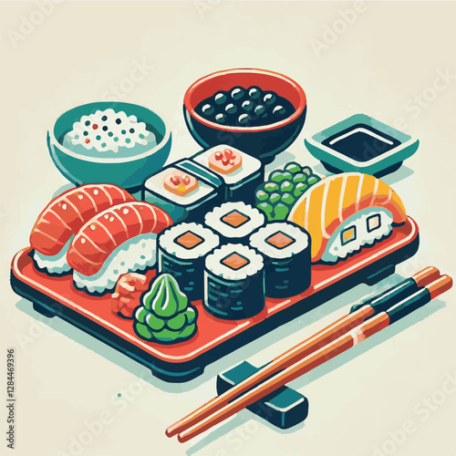 seafood, sushi, gourmet, fresh, delicious, rice, food, traditional, fish, japanese, cuisine, sashimi, maki, asian, tasty, culinary, healthy, salmon, roll, lunch, japan, seaweed, restaurant, dinner, as