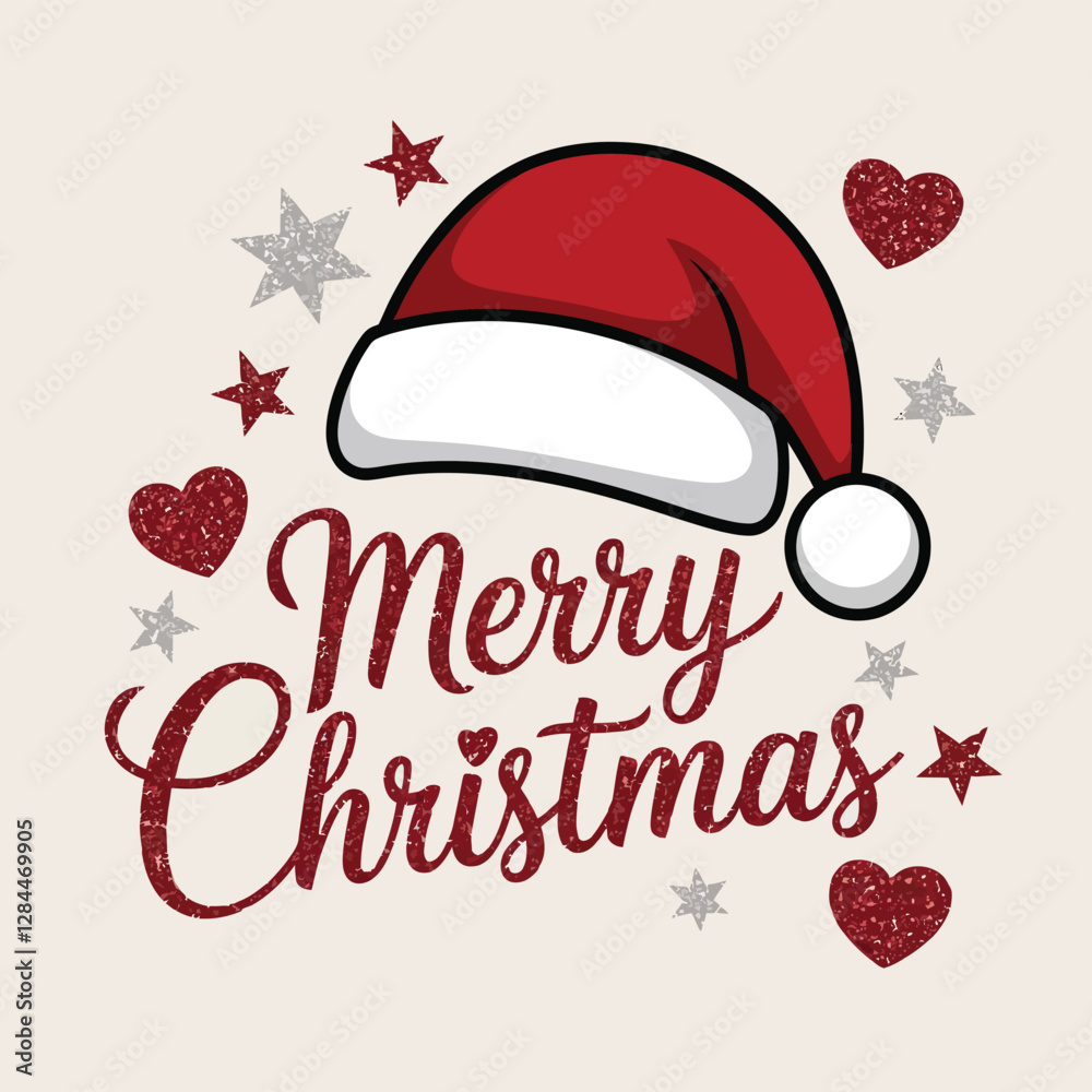 Fototapeta premium 2d vector illustration colorful icon for Christmas items and decoration with gifts accessories