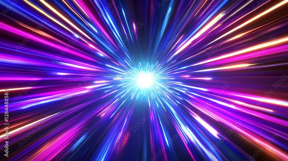 custom made wallpaper toronto digitalExploring the Aesthetic of Neon Light in 3D Spaces