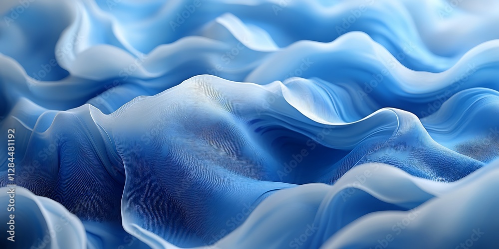 Obraz premium Abstract Blue Fabric Texture (3)