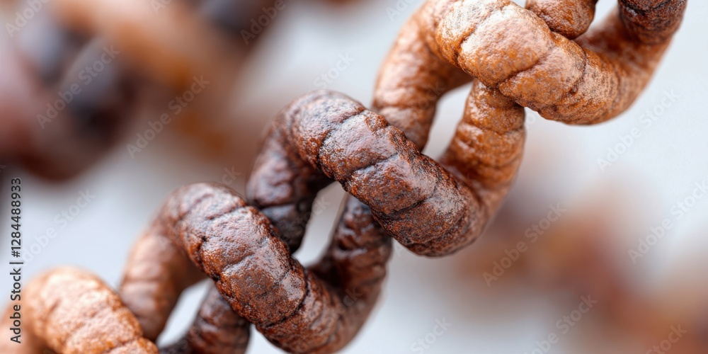 Detailed view of twisted, intertwined homogenous elements, highlighting an abstract pattern with intriguing complexity. Detailed view of twisted, intertwined homogenous elements, highlighting an abstract pattern with intriguing complexity.