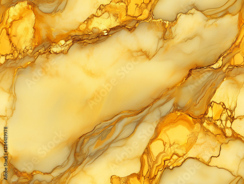  Seamless Marble in Calacatta Gold Color Texture