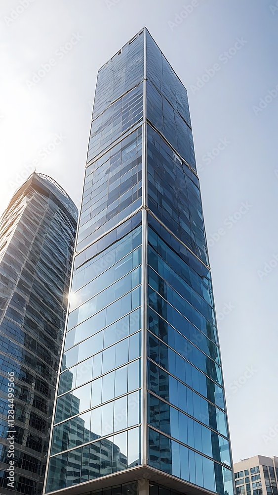 Modern Glass Skyscraper Architecture: Design and Reflection Modern Glass Skyscraper Architecture: Design and Reflection