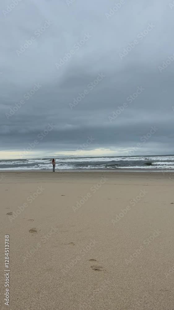 Gloomy ocean coast. Dramatic sky over the ocean. Dramatic ocean coast. Gloomy ocean coast. Dramatic sky over the ocean. Dramatic ocean coast.