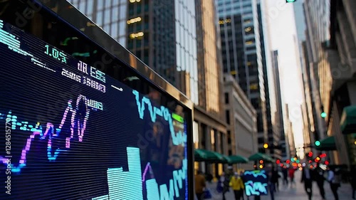 stock market graph