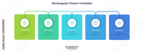 Modern Infographic Vector Template