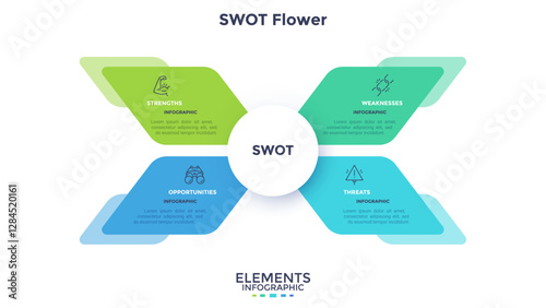 Modern Infographic Vector Template