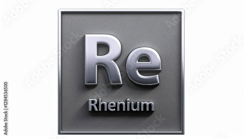 Re - Rhenium, Periodic table element