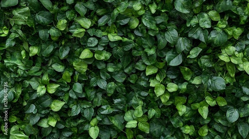 Wallpaper Mural Lush green leaves carpet creating a vibrant natural backdrop symbolizing growth freshness and tranquility in the environment : Generative AI Torontodigital.ca
