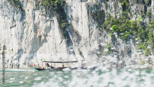 Khao Sok National Park, jungle and rock formations. Province Surat Thani, Thailand. 4K ProRes Rec.709 footage