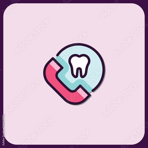 Dental Emergency Hotline Icon: Call for Urgent Care