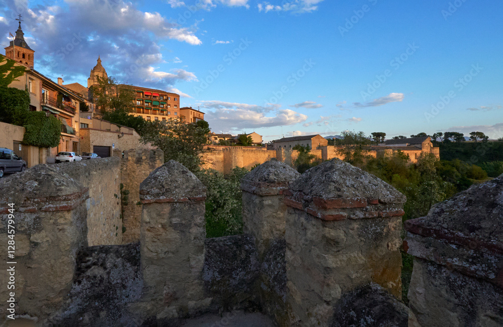Fototapeta premium View on the Alcazar castle in Segovia, Spain