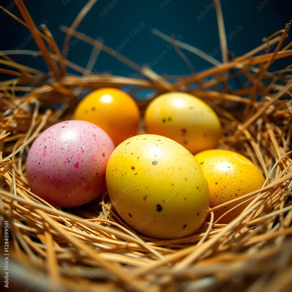 Obraz premium nest with eggs