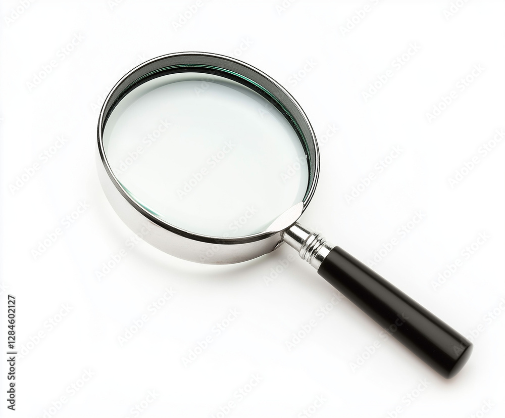 magnifying glass isolated on white magnifying glass isolated on white