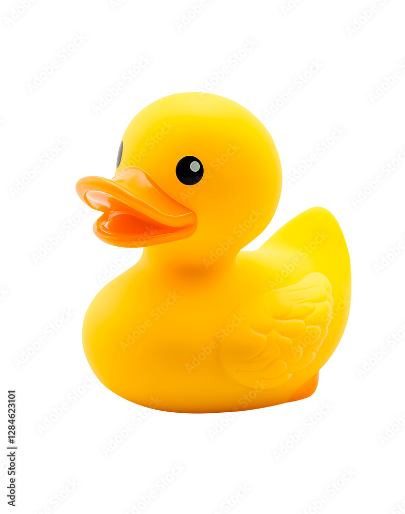 Fototapeta premium Yellow Rubber Duck for Bath