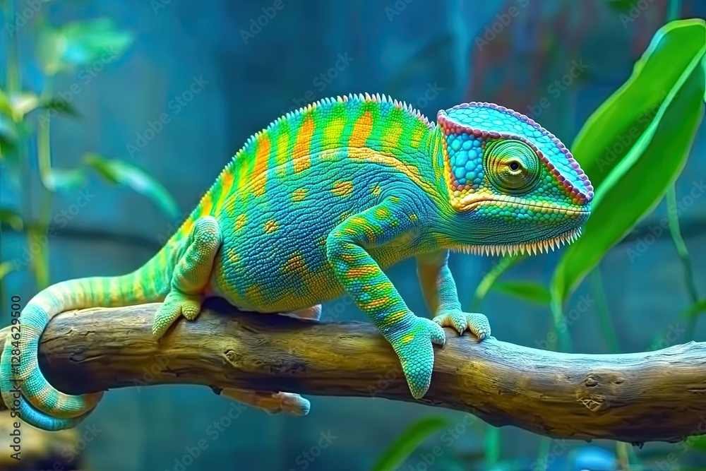 Obraz premium Chameleons