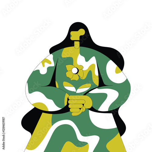 2d vector illustration for cartoon character design for kids and comic book stickers printing and cartoon movie 
