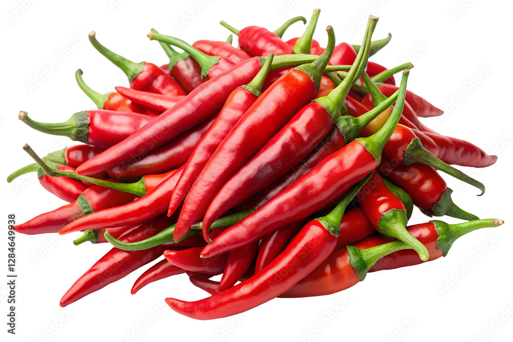 red chili peppers isolated on transparent background red chili peppers isolated on transparent background