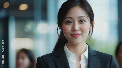 Asian Woman Presenting Ideas at Professional Seminar.jpeg