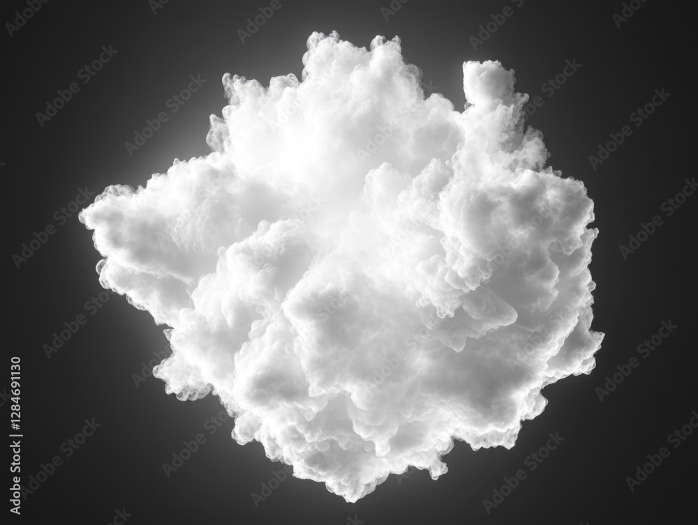 This image features a dramatic cloudscape with distinctive fluffy formations. This image features a dramatic cloudscape with distinctive fluffy formations.