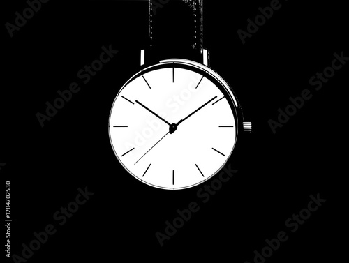 Sleek Minimalist Wristwatch Design