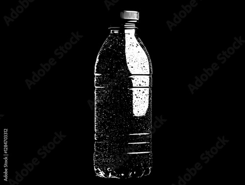 Elegant Plastic Water Bottle - Perfect Hydration