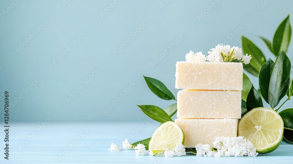 custom made wallpaper toronto digitalHandmade soap bars with lime & flowers, spa setting