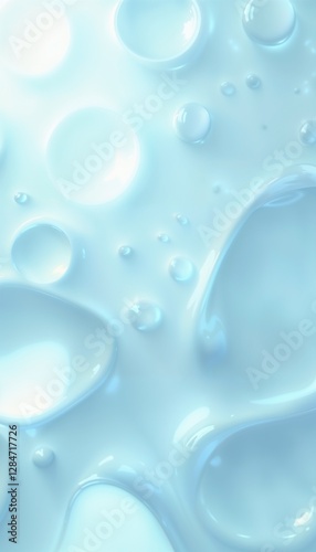 Glass texture with realistic patterns, natural colors, soft lighting, high resolution, large bubbles