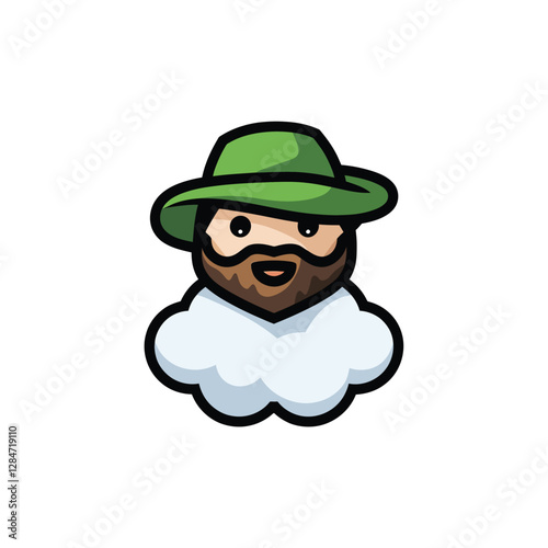 2d vector illustration for cartoon character design for kids and comic book stickers printing and cartoon movie 
