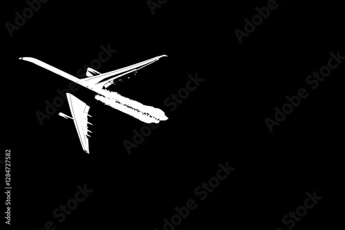 Majestic Airplane in Flight