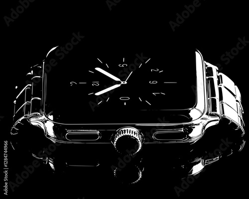 Sleek Apple Watch - Modern Technology