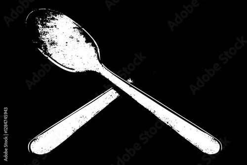 Crossed Spoons Graphic Design