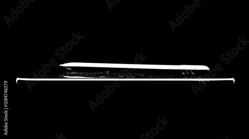 Elegant Modern Tablet with Stylus - Tech Innovation