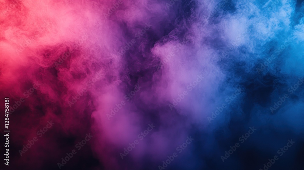 Pink blue smoke swirls studio backdrop Pink blue smoke swirls studio backdrop