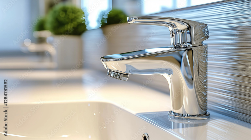Mirror-like Chrome Faucet for Water Conservation and Aesthetics Mirror-like Chrome Faucet for Water Conservation and Aesthetics
