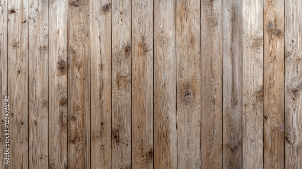 Naklejka premium Wooden Plank Wall Texture Background
