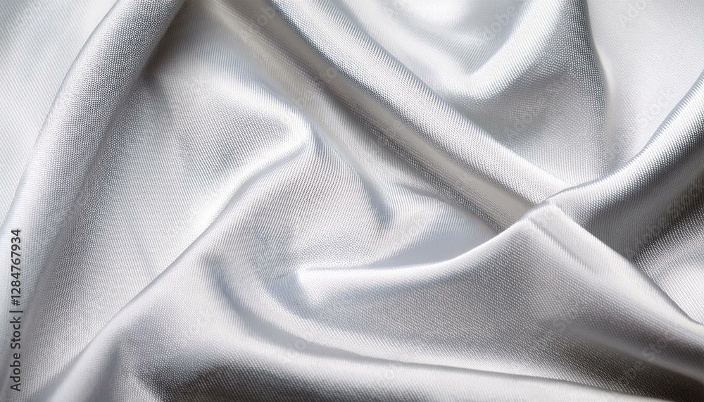 Obraz premium white fabric cloth texture