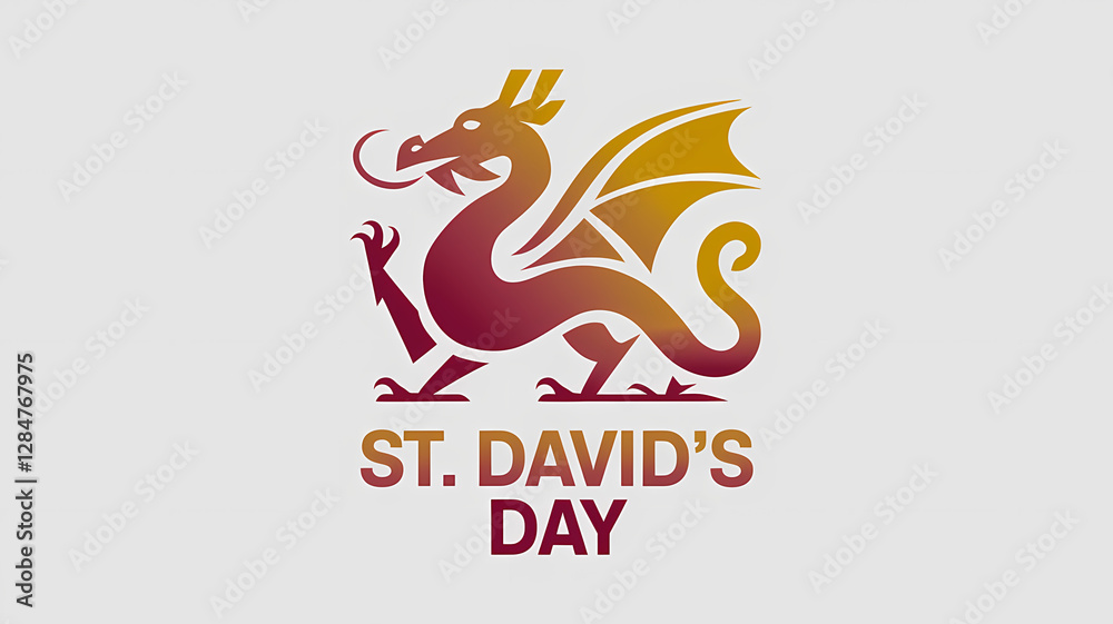 Obraz premium St David's Day