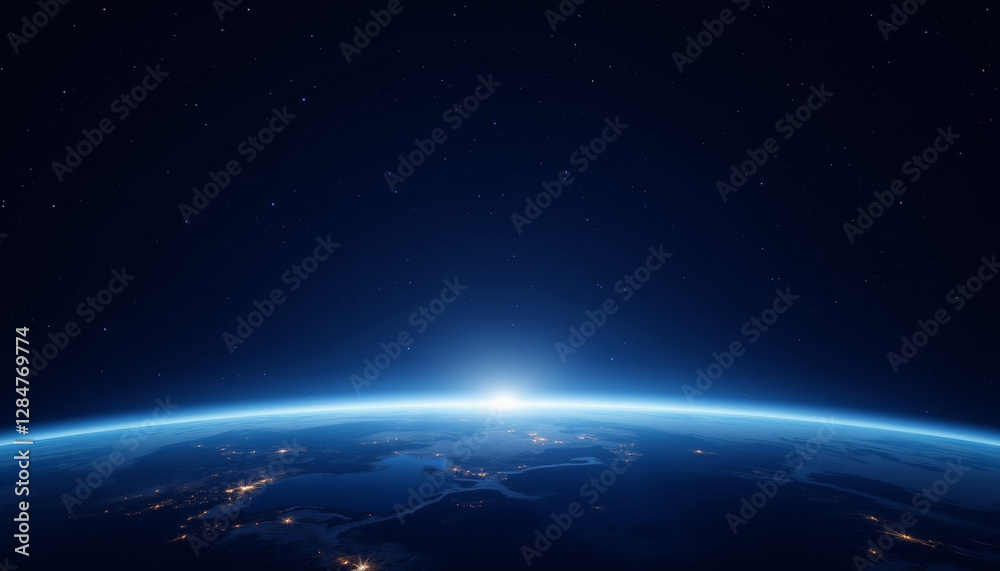 Fototapeta premium Autumn-themed wedding cake with pumpkin decor in rustic barn, celebration