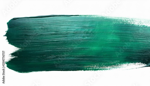 dark green watercolor brush stroke paint isolated on white or transparent png