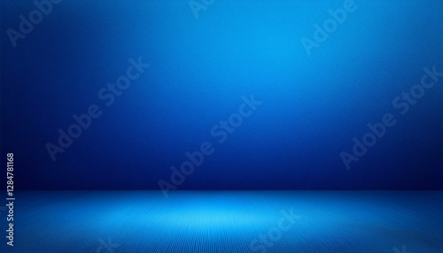 empty blue room with gradient blue background and blue abstract effect background christmas valentine s day new year concept