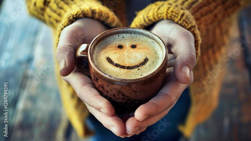 Happy Coffee Cup