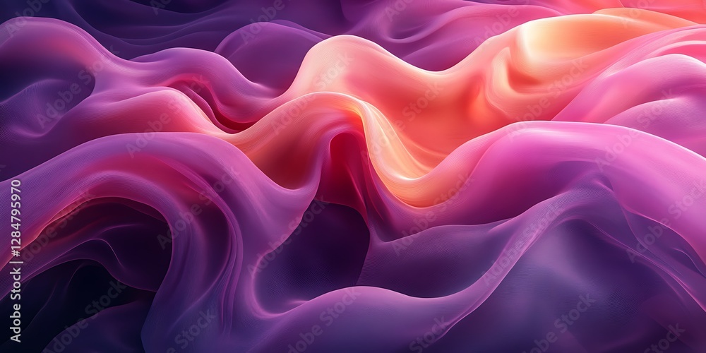 Obraz premium Abstract Fabric Flow (9)