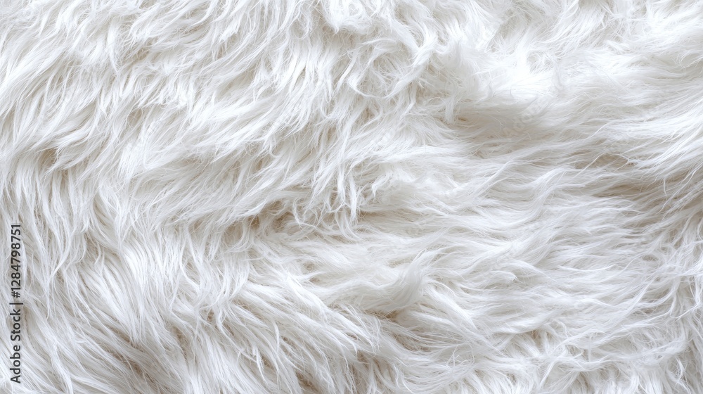 White Faux Fur Texture Background for Design White Faux Fur Texture Background for Design