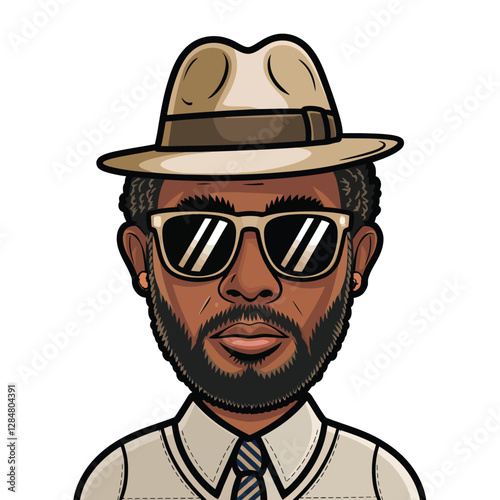 2d vector illustration for cartoon character design for kids and comic book stickers printing and cartoon movie 
