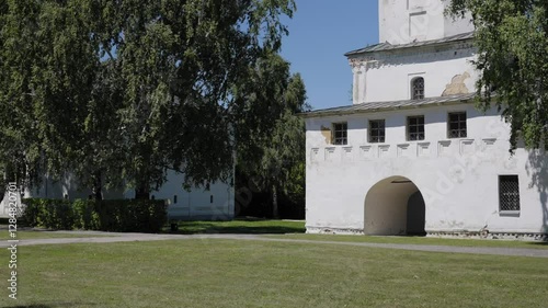 landscape church green field beautiful view nature