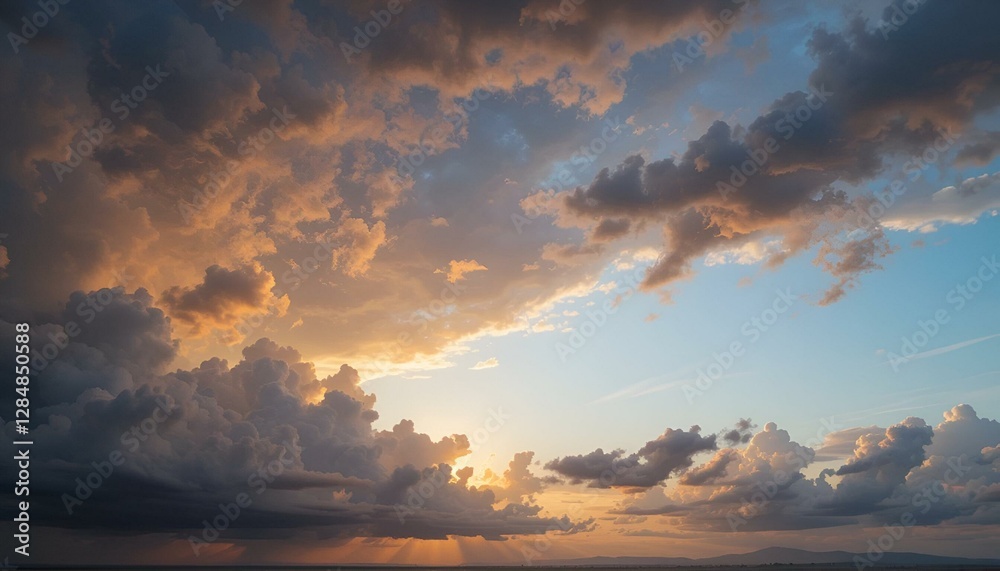 Stormy clouds, sunset..Storm is coming. Storm clouds on the horizon, the beginning of the storm. sunset. Stormy clouds, sunset..Storm is coming. Storm clouds on the horizon, the beginning of the storm. sunset.